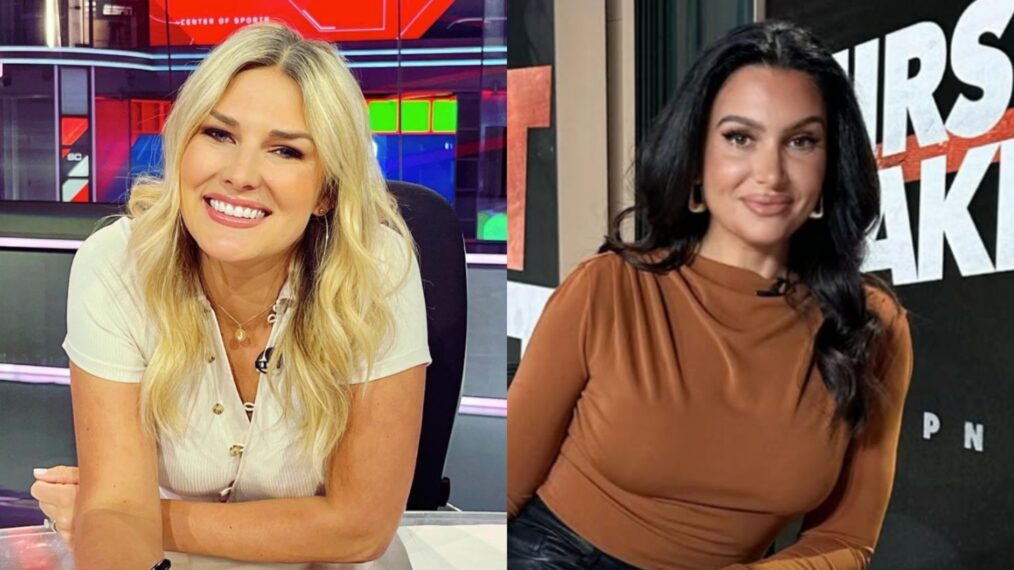 Shea Cornett via Instagram, May 9, 2022; Molly Qerim via Instagram, March 25, 2024.