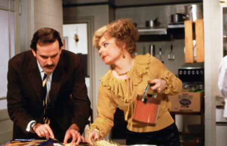 Prunella Scales in 'Fawlty Towers'
