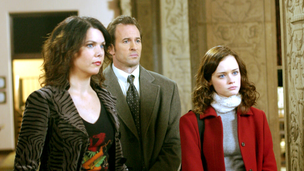 GILMORE GIRLS, Lauren Graham, Scott Patterson, Alexis Bledel