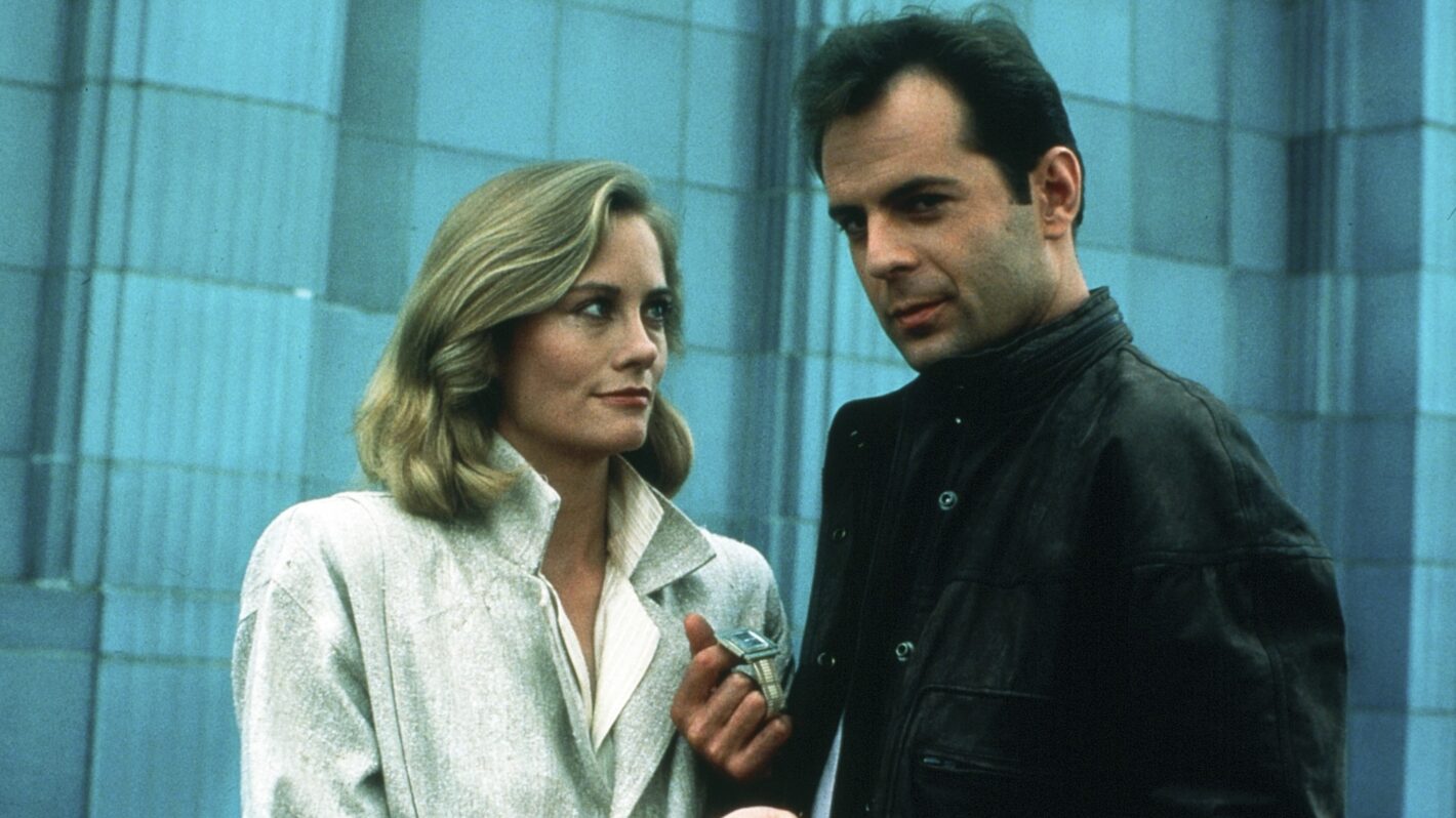 MOONLIGHTING, from top: Cybill Shepherd, Bruce Willis, (1985), 1985-89. © ABC / Courtesy Everett Collection
