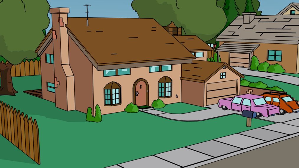 The Simpsons - house