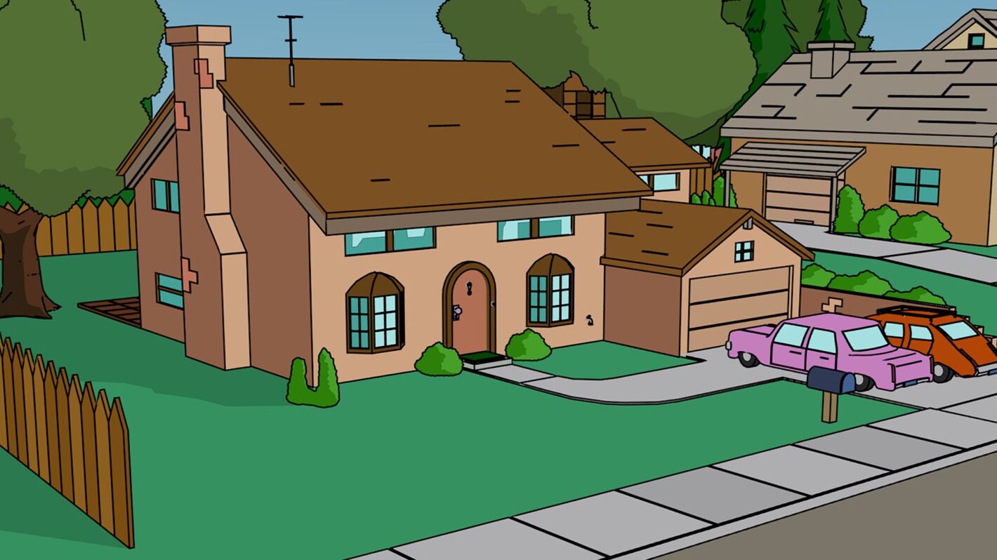 The Simpsons - house