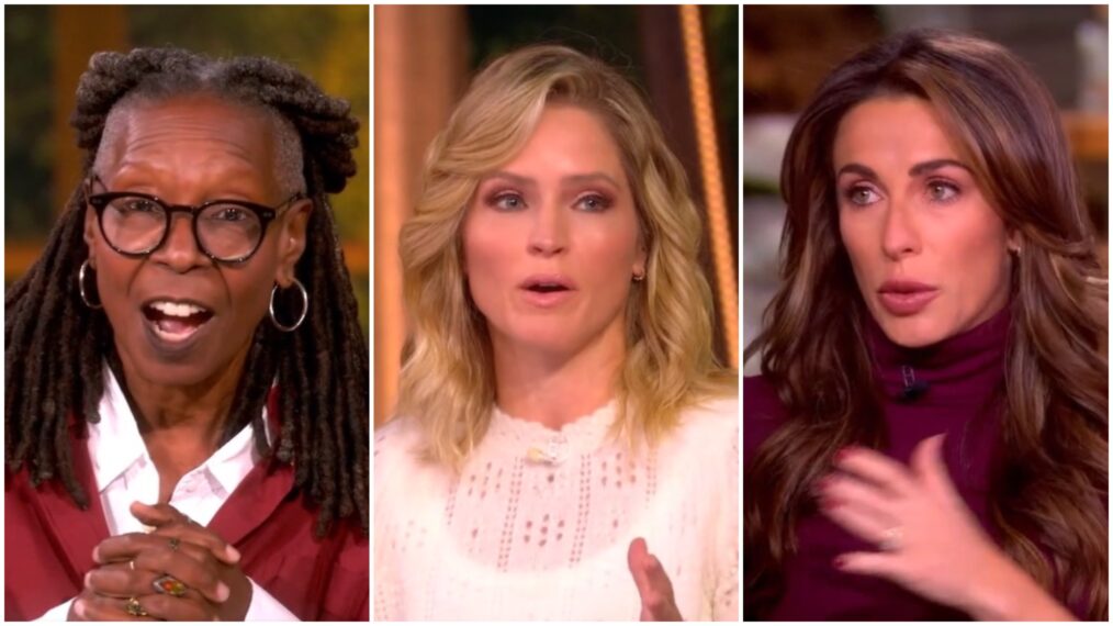 Whoopi Goldberg, Sara Haines, and Alyssa Farah Griffin on The View