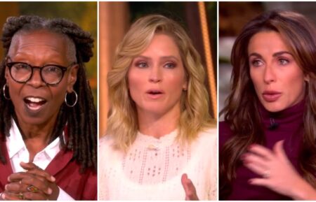 Whoopi Goldberg, Sara Haines, and Alyssa Farah Griffin on The View
