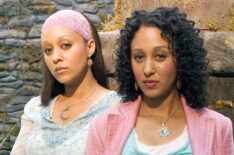 Tia Mowry and Tamera Mowry in the 2005 Disney Channel film 'Twitches.'