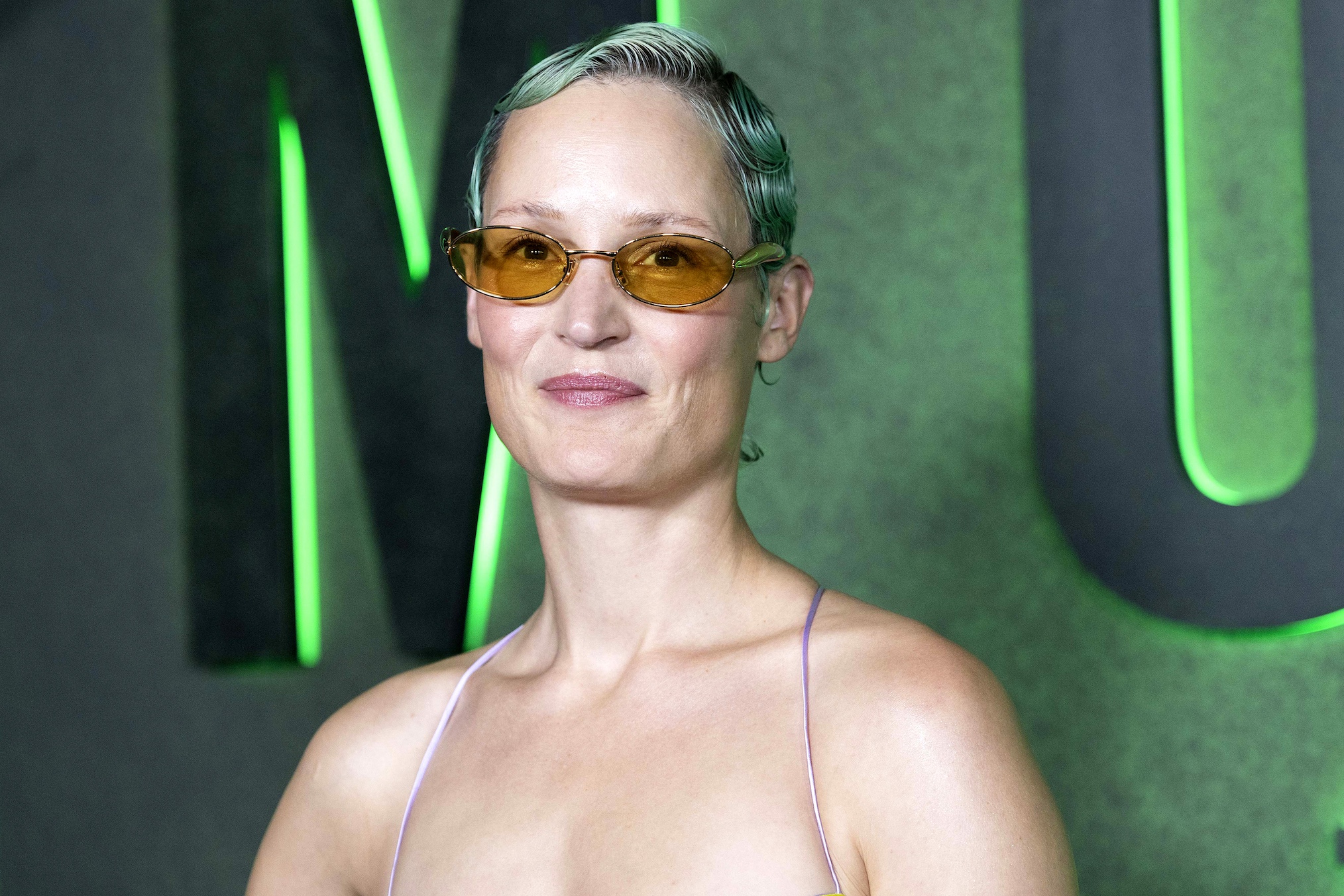 Vicky Krieps attends the Netflix's 