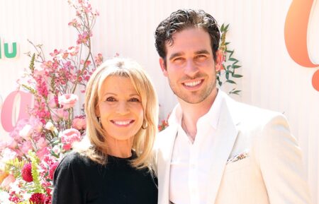 Vanna White and Nikko Santo Pietro attend Hulu's Get Real House at Casa Lago on April 22, 2025 in Los Angeles, California.