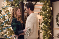 Ashley Newbrough and Franco Lo Presti in 'A Christmas Cookbook'
