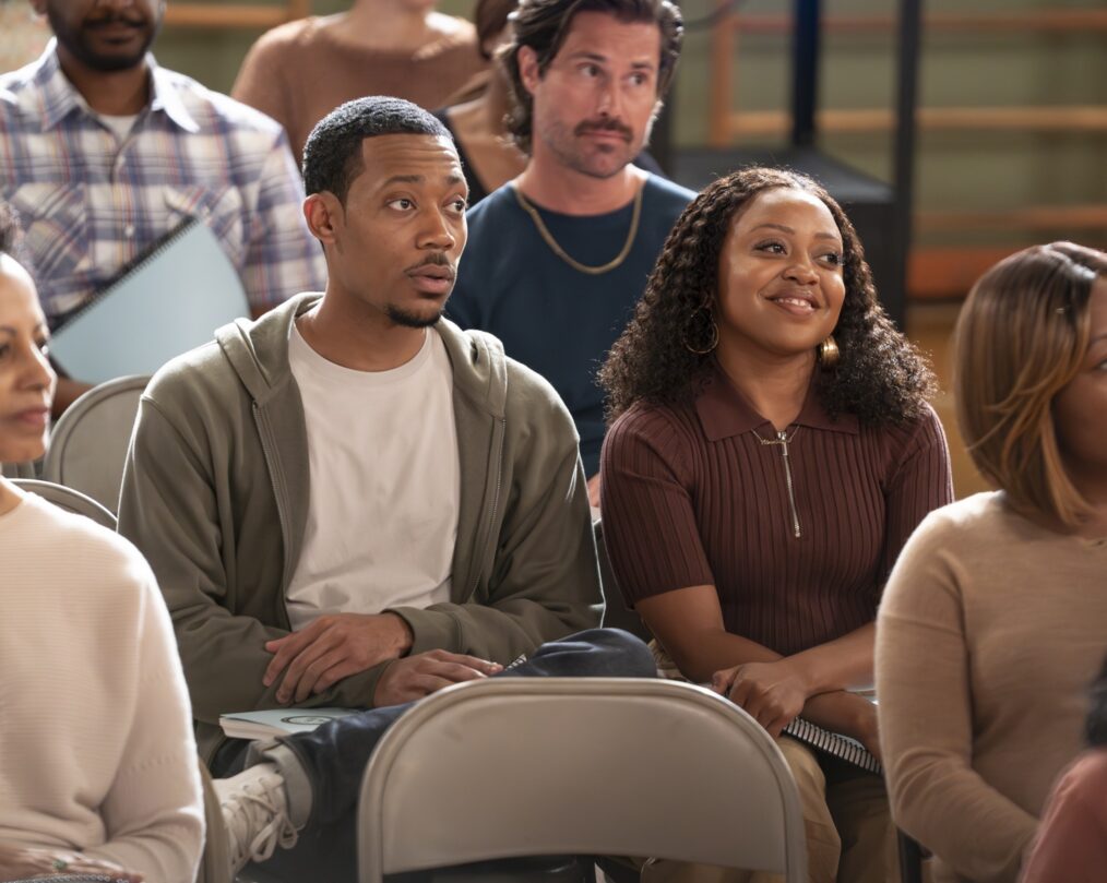 Tyler James Williams and Quinta Brunson in 'Abbott Elementary'
