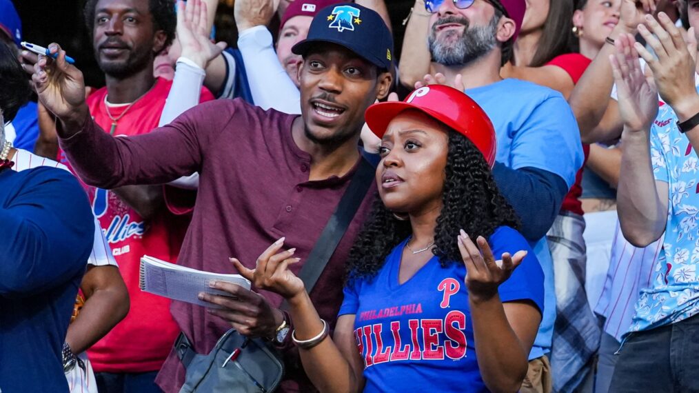 Tyler James Williams and Quinta Brunson in 'Abbott Elementary' Season 5