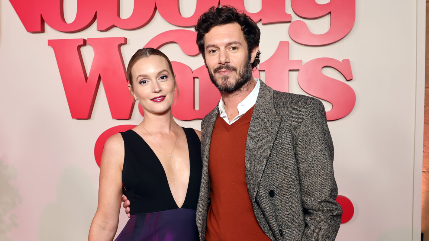Leighton Meester and Adam Brody attend Netflix's