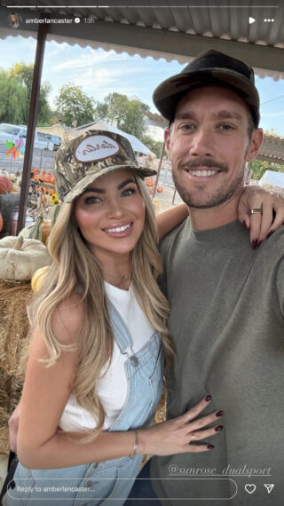 Amber Lancaster and her boyfriend, Matt