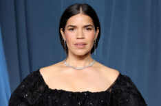 America Ferrera at the 5th Annual Academy Museum Gala at the Academy Museum of Motion Pictures on October 18, 2025, in Los Angeles, California