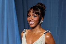 Ayo Edebiri at the 5th Annual Academy Museum Gala at the Academy Museum of Motion Pictures on October 18, 2025, in Los Angeles, California