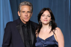 Ben Stiller and Ella Stiller at the 5th Annual Academy Museum Gala at the Academy Museum of Motion Pictures on October 18, 2025, in Los Angeles, California