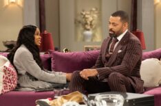 Marquita Goings as Hayley Lawson and Timon Kyle Durrett as Bill Hamilton on 'Beyond the Gates'