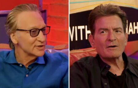 Bill Maher and Charlie Sheen