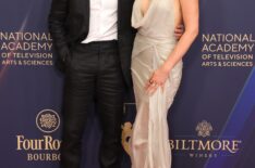 Billy Flynn and Cait Fairbanks at the 2025 Daytime Emmys on October 17