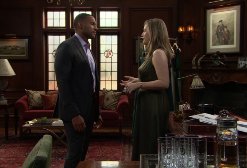 Lawrence Saint-Victor and Annika Noelle — 'The Bold and the Beautiful'