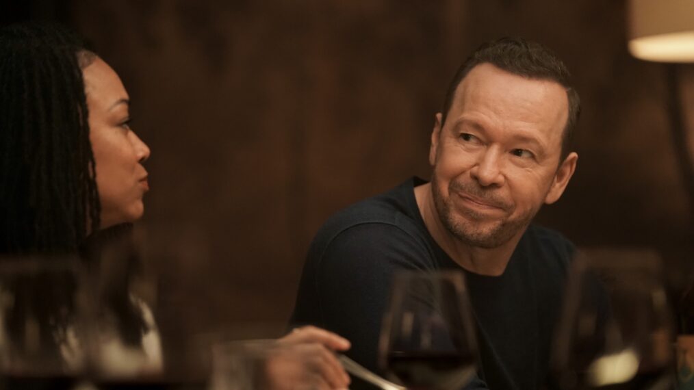 Sonequa Martin-Green as Lena Silver and Donnie Wahlberg as Danny Reagan — 'Boston Blue' Series Premiere