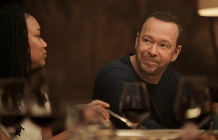 Sonequa Martin-Green as Lena Silver and Donnie Wahlberg as Danny Reagan — 'Boston Blue' Series Premiere
