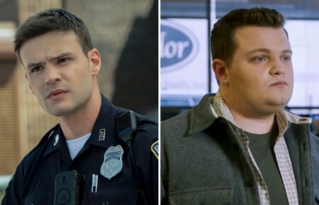 Mika Amonsen as Sean Reagan in 'Boston Blue'; Andrew Terraciano as Sean Reagan in 'Blue Bloods'