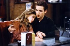 BOY MEETS WORLD, from left: Danielle Fishel, Ben Savage, 'Torn between Two Lovers