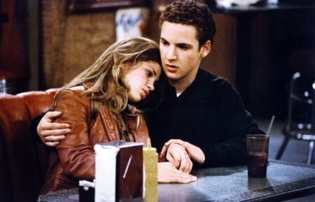 BOY MEETS WORLD, from left: Danielle Fishel, Ben Savage, 'Torn between Two Lovers