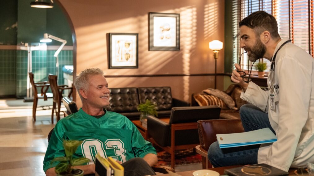 Eric Dane and Zachary Quinto — 'Brilliant Minds' Season 2