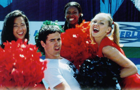 Nicole Bilderback, Jesse Bradford, Gabrielle Union (rear), Kirsten Dunst