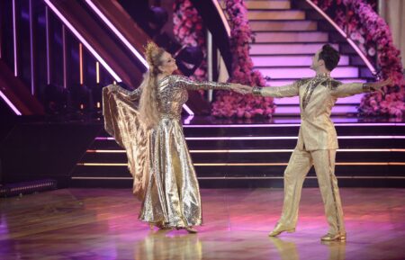 Carole Baskin and Pasha Pashkov on Dancing With the Stars