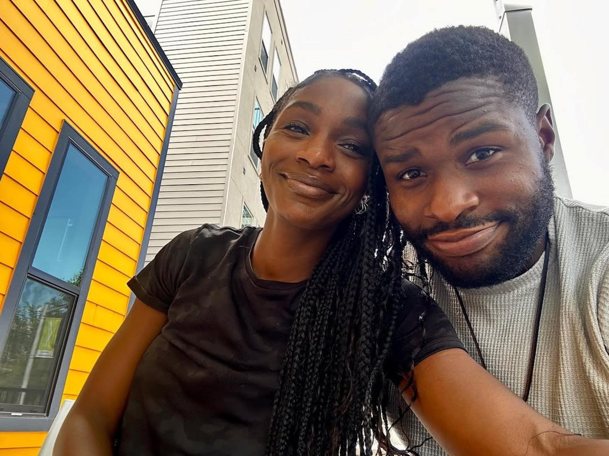 Cedrick Cooper and his wife