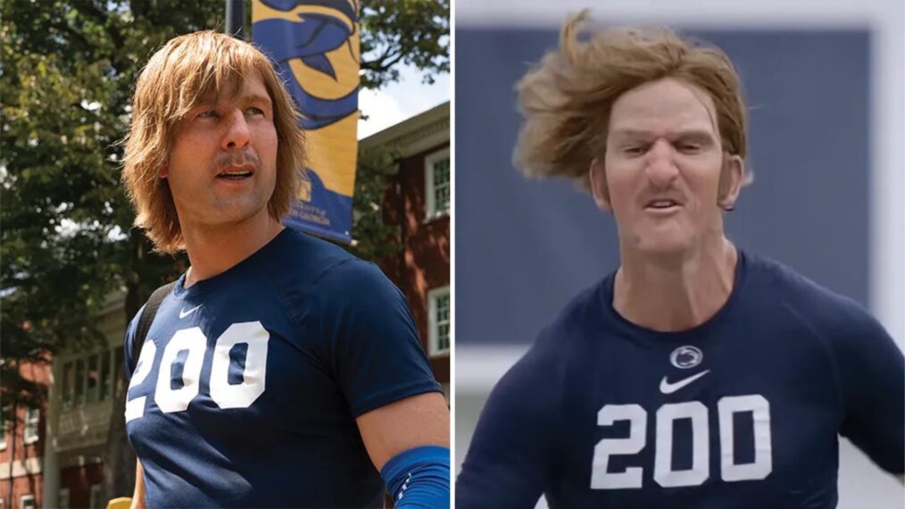 Glen Powell in 'Chad Powers', Eli Manning in 'Eli's Places'