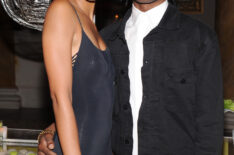 Model Chanel Iman and rapper ASAP Rocky attends the Novak Djokovic Foundation New York Dinner