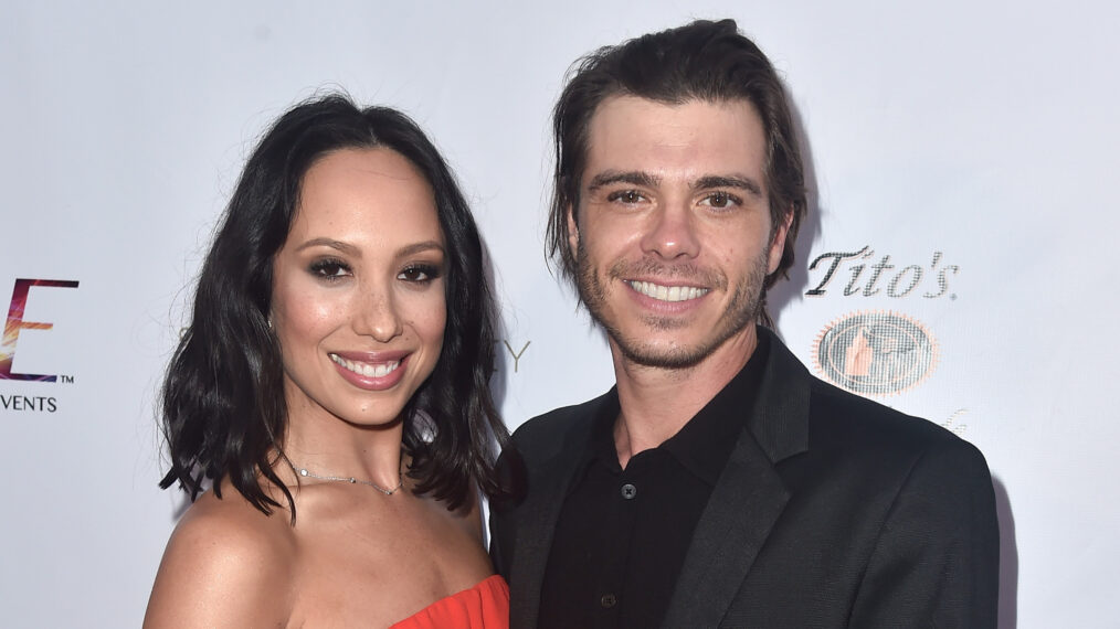 Cheryl Burke and Matthew Lawrence attend the RIDE Foundation's 2nd Annual Dance For Freedon at gala