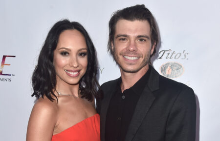 Cheryl Burke and Matthew Lawrence attend the RIDE Foundation's 2nd Annual Dance For Freedon at gala