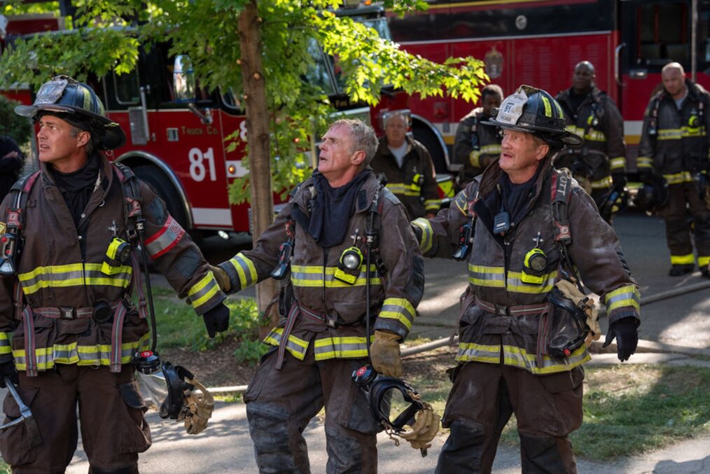 Taylor Kinney as Kelly Severide, David Eigenberg as Christopher Herrmann, Christian Stolte as Randy McHolland — 'Chicago Fire' Season 14 Episode 4 