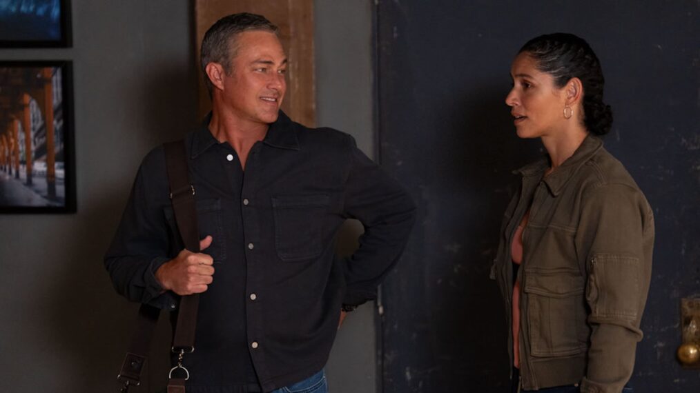 Taylor Kinney as Kelly Severide, Miranda Rae Mayo as Stella Kidd — 'Chicago Fire' Season 14 Episode 4 