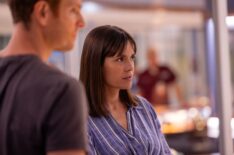 Nick Gehlfuss as Dr. Will Halstead, Torrey DeVitto as Dr. Natalie Manning — 'Chicago Med' Season 11 Episode 3 'Horseshoes and Hand Grenades'