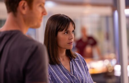 Nick Gehlfuss as Dr. Will Halstead, Torrey DeVitto as Dr. Natalie Manning — 'Chicago Med' Season 11 Episode 3 