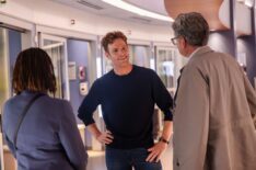 Nick Gehlfuss as Dr. Will Halstead, Oliver Platt as Dr. Daniel Charles — 'Chicago Med' Episode 200 'A Game of Inches'