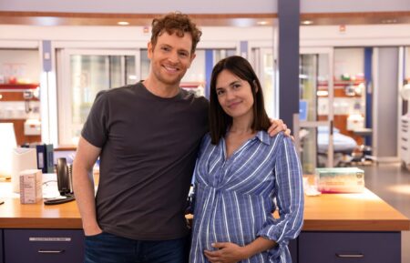Nick Gehlfuss as Dr. Will Halstead, Torrey DeVitto as Dr. Natalie Manning — 'Chicago Med' Season 11 Episode 3 