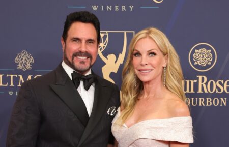 Don Diamont, Cindy Ambuehl at the 2025 Daytime Emmys on October 17