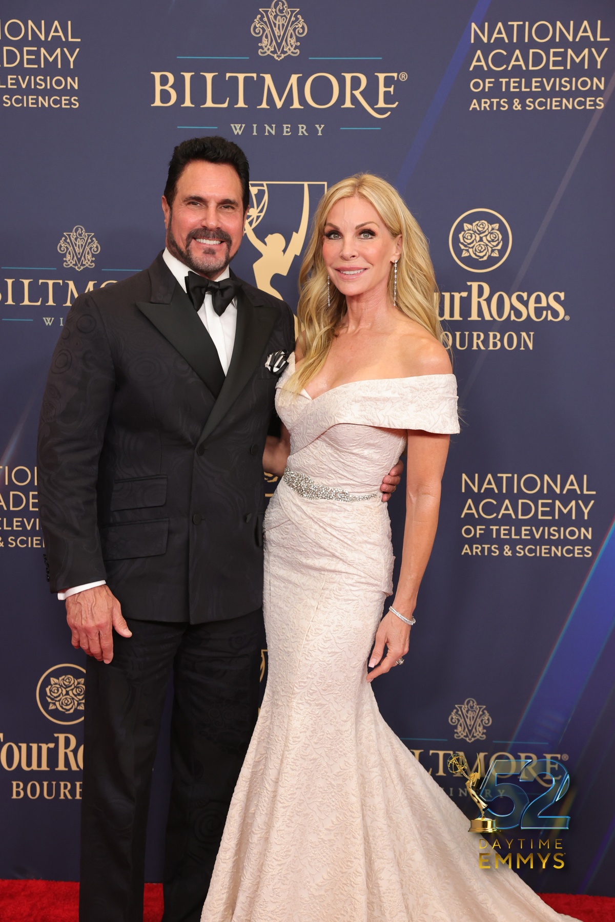 Don Diamont, Cindy Ambuehl at the 2025 Daytime Emmys on October 17