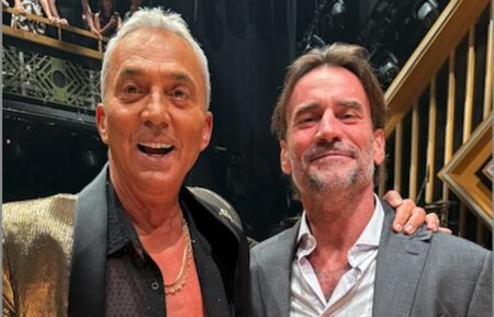 CM Punk and Bruno Tonioli