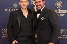 Crew J. Morrow, Don Diamont at the 2025 Daytime Emmys on October 17