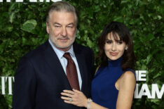 Alec Baldwin and Hilaria Baldwin attend The Gotham TV Awards