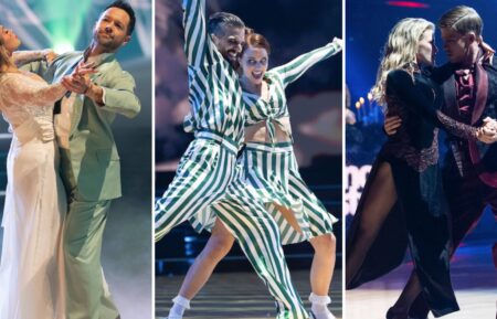 Danielle Fishel, Pasha Pashkov, Mark Ballas, Whitney Leavitt, Robert Irwin, Witney Carson