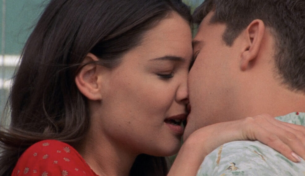 Katie Holmes and Joshua Jackson as Joey and Pacey on 'Dawson's Creek'