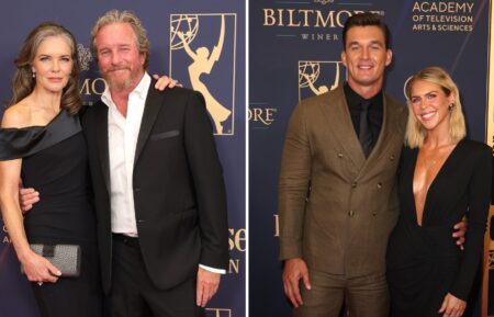 Susan Walters, Linden Ashby, Tyler Cameron, and Tate Madden at the 2025 Daytime Emmys